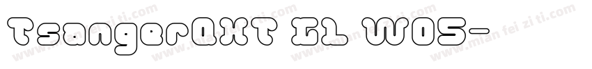 TsangerQHT GL WO5字体转换